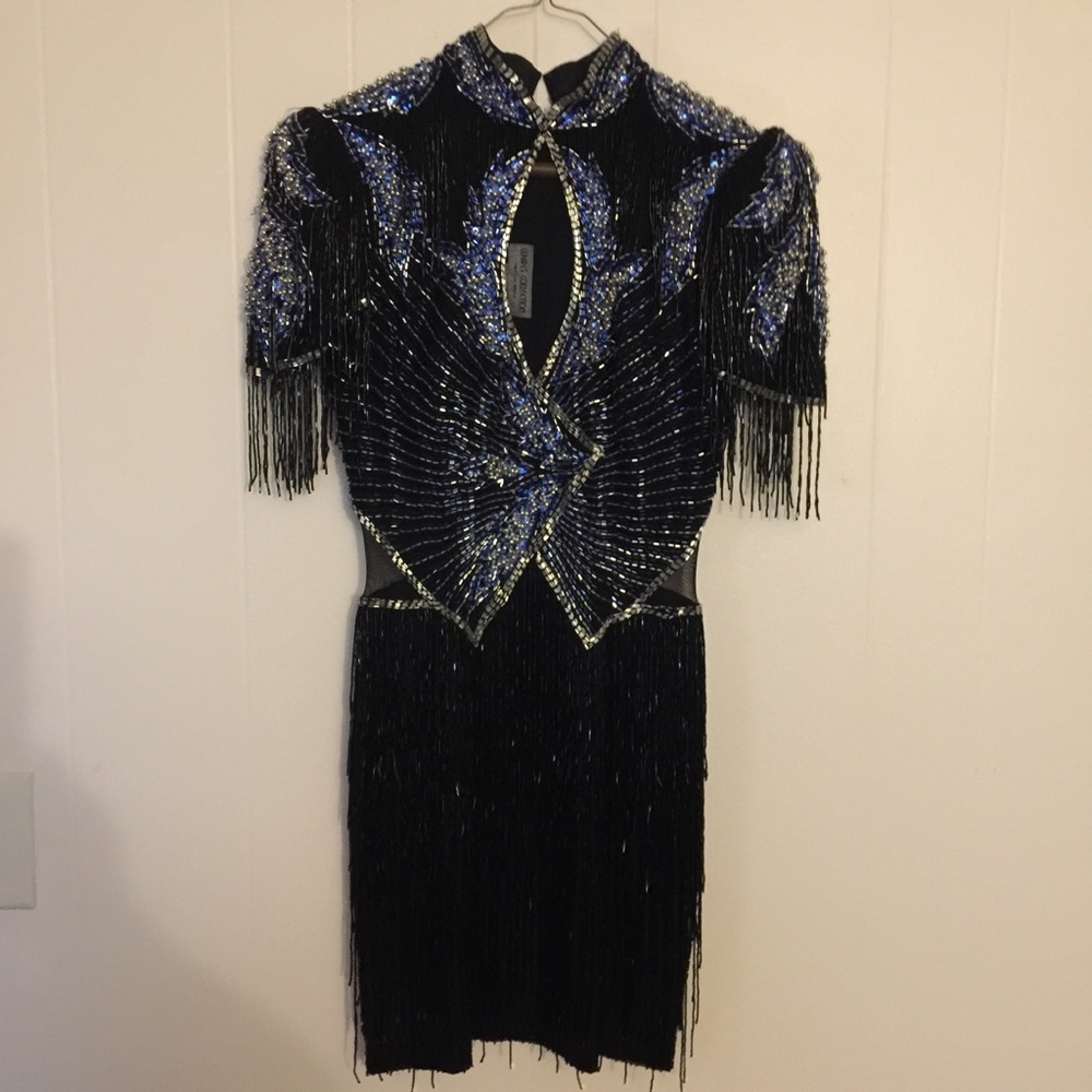 Claire’s Collection Vtg Pageant Prom Dress Sz 0/2
